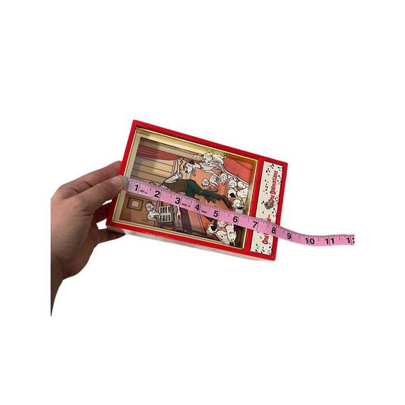 Disney 101 Dalmatians Music Box Roger Dancing Animated “Cruella De Vil 80s Rare - Picture 10 of 12